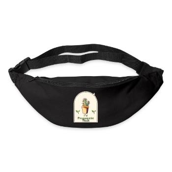 « Je propagerais ça » - Gardener’s Humor Indoor - Sac banane - noir - Devant