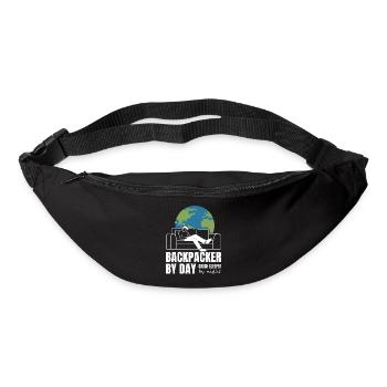 Backpacker le jour Couch Sleeper la nuit - Sac banane - noir - Devant