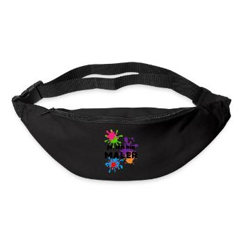 Ja ich bin Maler - Gürteltasche - Schwarz - Vorne
