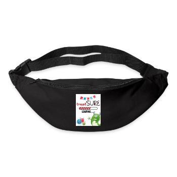 Behandlung. Fest. - Gürteltasche - Schwarz - Vorne