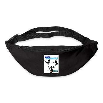 L’espérance de la vie. L’espoir de la vie. - Sac banane - noir - Devant