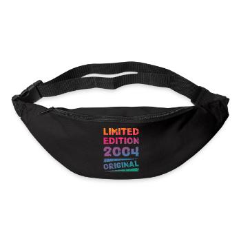 Limited Edition 20 Geburtstag Party Jahrgang 2004 - Gürteltasche - Schwarz - Vorne