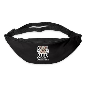 OLD ENGLISH BULLDOG Dog Dogs Bulldog - Bum bag - black - Front