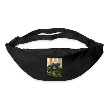 RitterSchlummer - Gürteltasche - Schwarz - Vorne