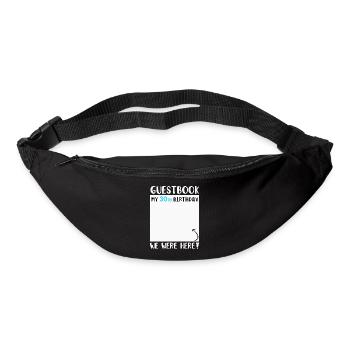 30th Birthday - Bum bag - black - Front