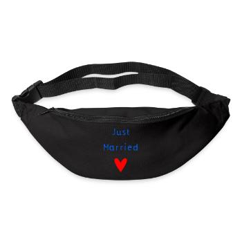 EVJF. MARIEE. TEAM. TEAM MARIEE. FUTURE MARIEE - Sac banane - noir - Devant