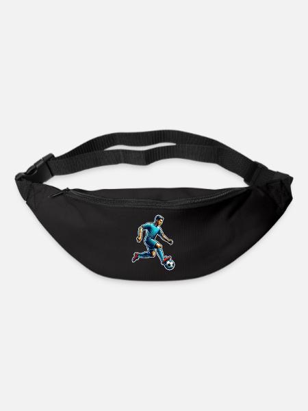 Football Joueurs de football - Sac banane - noir