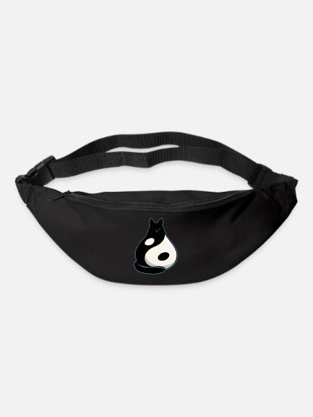 YinYang Cat - Bum bag - black