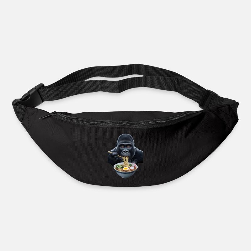 Gorilla Ramen - Gürteltasche - Schwarz