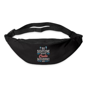 So sieht eine richtig coole Bademeisterin aus - Gürteltasche - Schwarz - Vorne