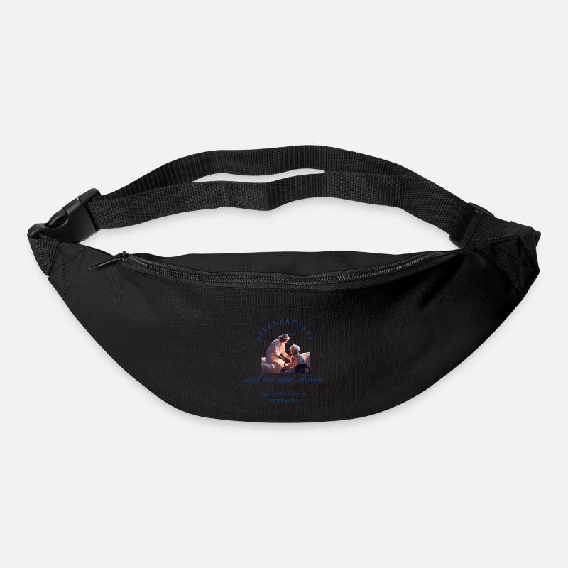 Pflegekräfte - Gürteltasche - Schwarz