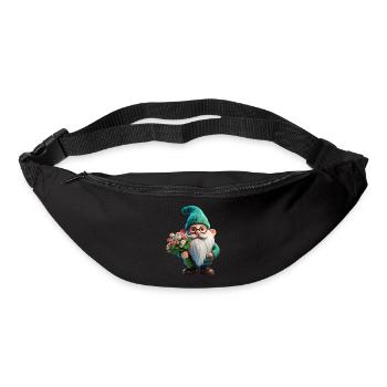 Gartenzwerg Valentinstag - Gürteltasche - Schwarz - Vorne