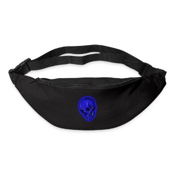Blue Skull - Bum bag - black - Front
