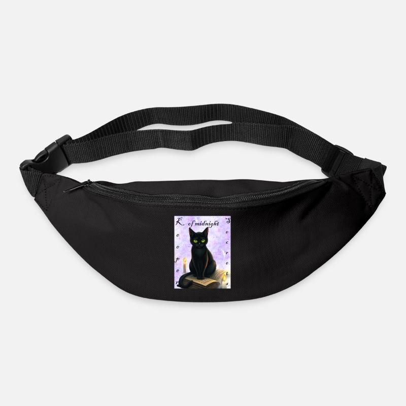 Hüter der Mitternachtsgeheimnisse - Gürteltasche - Schwarz