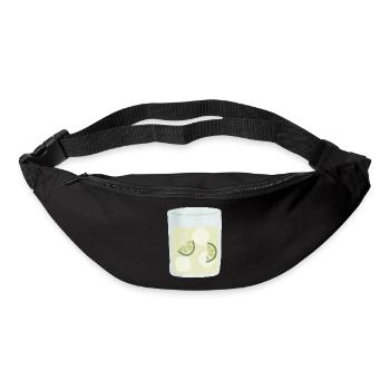 Moscow Mule in Watercolor Style - Bum bag - black - Front