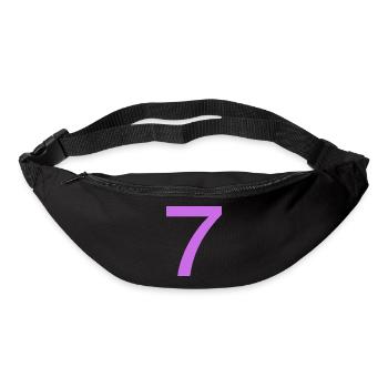 7 - Gürteltasche - Schwarz - Vorne