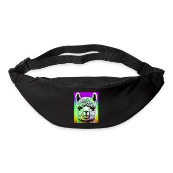 Alpaca - Bum bag - black - Front