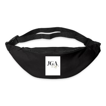 Schwarz_Gold_Minimalistisch_Modern_Junggesellen - Bum bag - black - Front
