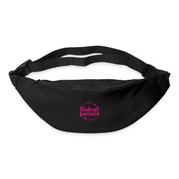 Frauen Inspriational Gabe Radikale feministische Gabe - Gürteltasche - Schwarz - Vorne