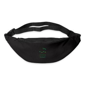 Cross Stitch Prroof Patience to Stab Something - Bum bag - black - Front