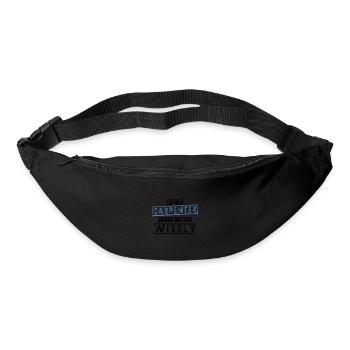 Carpenter Gift I'm An Carpenter Talk to Me Wisely - Bum bag - black - Front