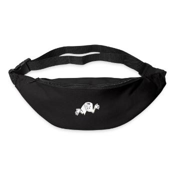 Papier toilette à perte - Sac banane - noir - Devant