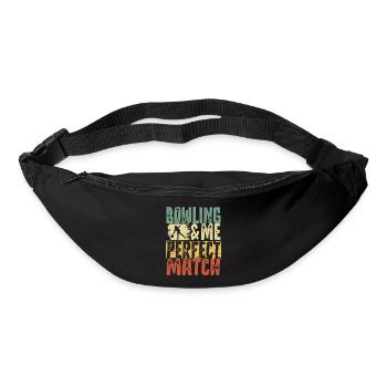 Bowling - Gürteltasche - Schwarz - Vorne
