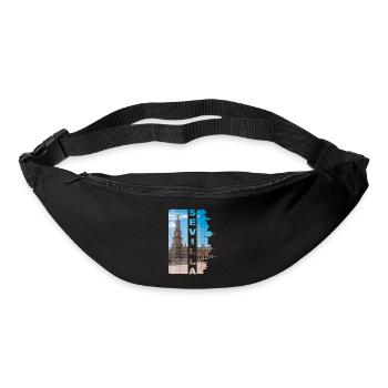 Séville Espagne Ville Skyline Accueil Amour - Sac banane - noir - Devant