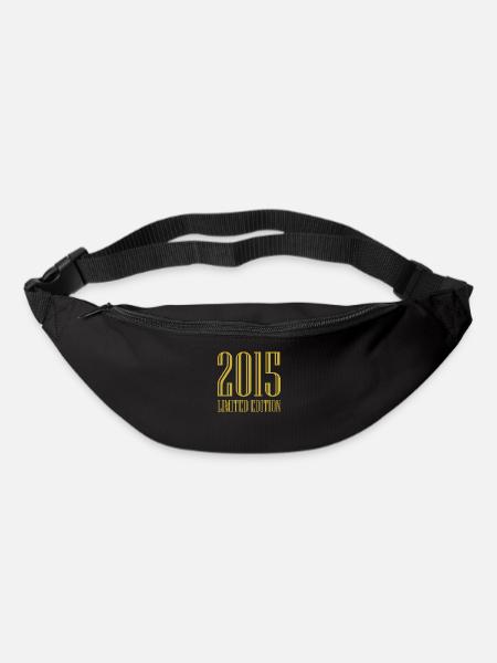 2015 Limited Edition Geburtstag Geschenk Deko - Gürteltasche - Schwarz