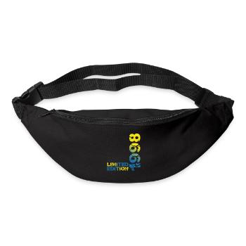 1998 édition limitée cadeau d’anniversaire femme mari - Sac banane - noir - Devant