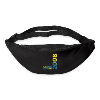2008 Édition Limitée Anniversaire Cadeau Femme Mari - Sac banane - noir - Devant