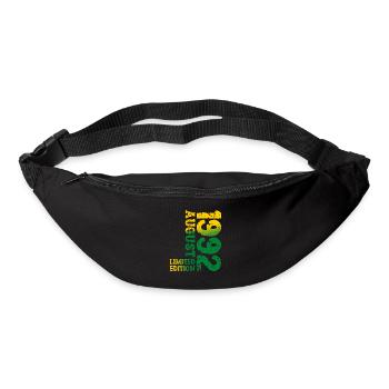 1992 August Limited Edition 31. Geburtstag Outfit - Gürteltasche - Schwarz - Vorne