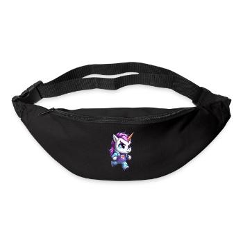 Grim Unicorn Design - Mystical Magic - Sac banane - noir - Devant