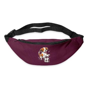 Soccer Pup - Bum bag - burgundy - Front