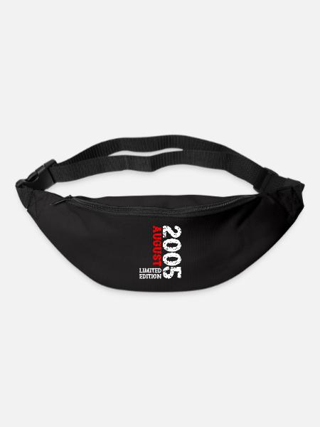 2005 Août Édition Limitée 18e Tenue d’anniversaire - Sac banane - noir