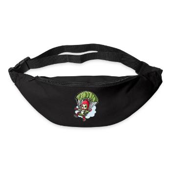 Spargel-Abenteuer - Gürteltasche - Schwarz - Vorne
