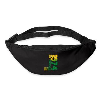 1974 September Limited Edition 49th Birthday Decoration - Bum bag - black - Front