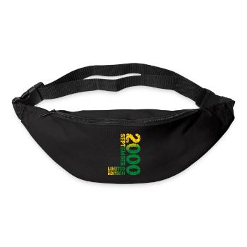 2000 Septembre Édition Limitée 23rd Birthday Deco - Sac banane - noir - Devant