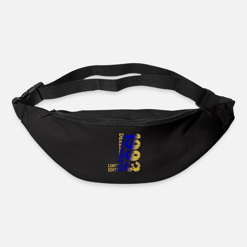 1993 décembre édition limitée 30e anniversaire décoration - Sac banane - noir