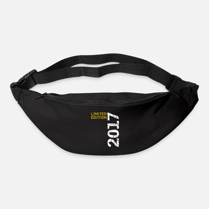 2017 Limited Edition Geburtstag Geschenk Deko - Gürteltasche - Schwarz