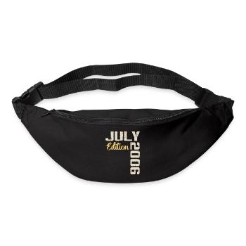 Juillet 2006 Chemise D’anniversaire Juillet 2006 - Sac banane - noir - Devant
