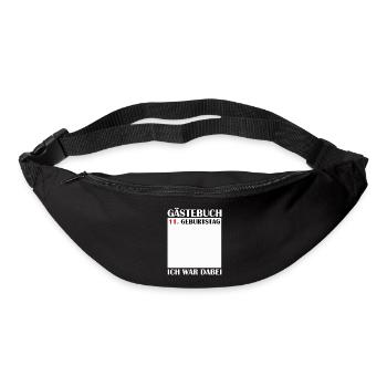 11th Birthday Girl 11 Years Boys Gift - Bum bag - black - Front