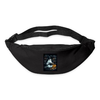 Cadeau d’Halloween Femmes Hommes Enfants Décoration - Sac banane - noir - Devant
