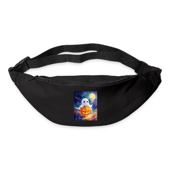 Halloween Geschenk Frauen Geist Männer Kinder Deko - Gürteltasche - Schwarz - Vorne