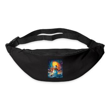 Snowman Christmas Decoration Women Men Children - Bum bag - black - Front
