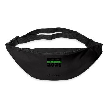 Confirmation 2025 Guest Book Decoration Girls Boys - Bum bag - black - Front