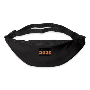 Jugendweihe 2025 Guestbook Gift Girls Boys - Bum bag - black - Front
