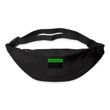Jugendweihe 2025 Livre d’or Cadeau Filles Garçons - Sac banane - noir - Devant