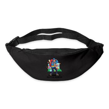 City explorers and adventurers. - Bum bag - black - Front