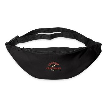 Lederhandwerk - Gürteltasche - Schwarz - Vorne
